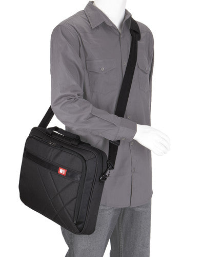 Case Logic DLC-117 Black 43.9 cm (17.3") Messenger case