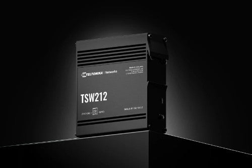 Teltonika TSW212 Managed L2 Gigabit Ethernet (10/100/1000) Black