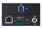 ATEN UCE33100 network extender Network transmitter & receiver Black