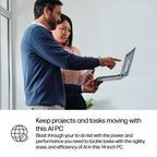 HP EliteBook 6 G1i AI Intel Core Ultra 7 255U Laptop 35.6 cm (14") WUXGA 16 GB DDR5-SDRAM 512 GB SSD Wi-Fi 7 (802.11be) Windows 11 Pro AI PC Silver