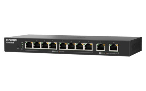 QNAP QSW-L2110-10T network switch Managed Desktop Black