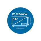 Kensington MagPro Magnetic Privacy Screen Filter for Laptops 14" (16:10)