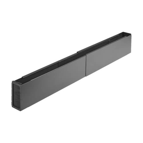 Eaton SRCABLETROUGH cable organizer Universal Cable management channel Black 1 pc(s)
