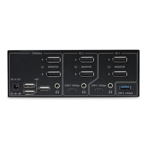 StarTech.com P2CDD143-KVM-SWITCH KVM switch Black