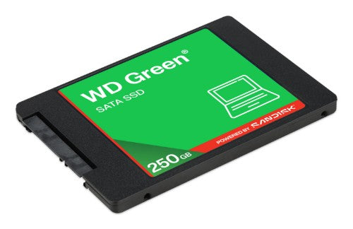 Western Digital Green WD ™ SATA SSD 2,5"/7 mm POWERED BY SANDISK 250 GB