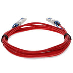 AddOn Networks SFP-H25G-CU3M-RD-AO InfiniBand/fibre optic cable 3 m SFP28 Red