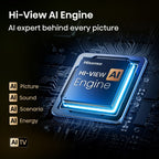 Hisense 55" A7QTUK QLED Smart AI TV with Freely