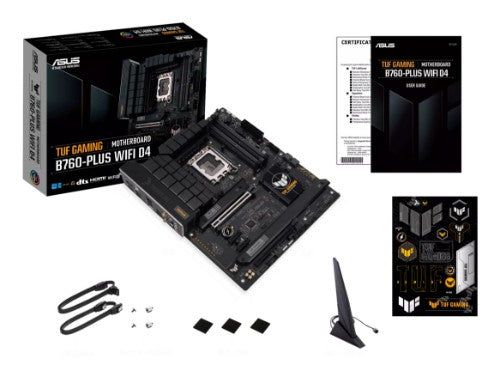 ASUS TUF GAMING B760-PLUS WIFI D4 Intel B760 LGA 1700 ATX
