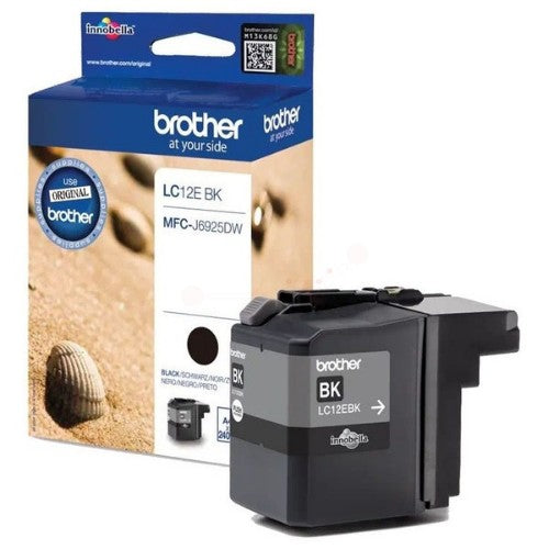 Brother LC-12EBK Ink cartridge black, 2.4K pages ISO/IEC 24711 for Brother MFC-J 6925