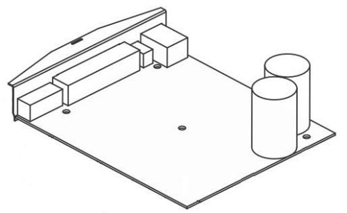 Zebra P1031815-020 printer/scanner spare part PCB unit