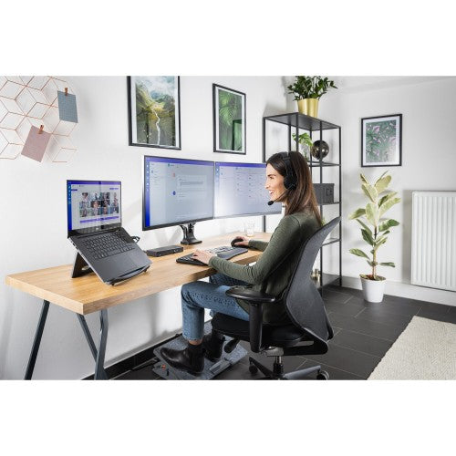 Kensington SmartFit Easy Riser Laptop Cooling Stand - Grey
