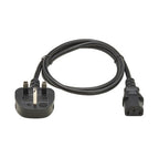 Eaton P056-01M-UK power cable Black 1 m BS 1363 IEC C13