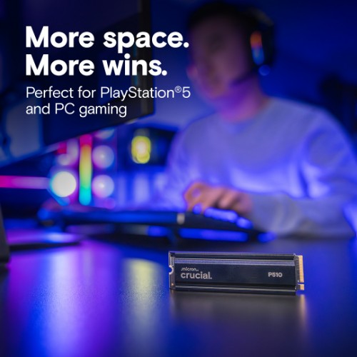 Crucial CT2000P510SSD5 internal solid state drive 2 TB M.2 PCI Express 5.0 NVMe TLC