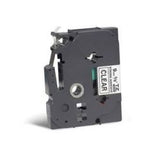 Brother TZE-S121 DirectLabel black on Transparent extra strong 9mm x 8m for Brother P-Touch TZ 3.5-18mm/6-12mm/6-18mm/6-24mm/6-36mm