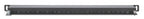 Intellinet Patch Panel, Cat6a, FTP, 24-Port, 19", 0.5U, Shielded, 90° Top-Entry Punch Down Blocks, Black