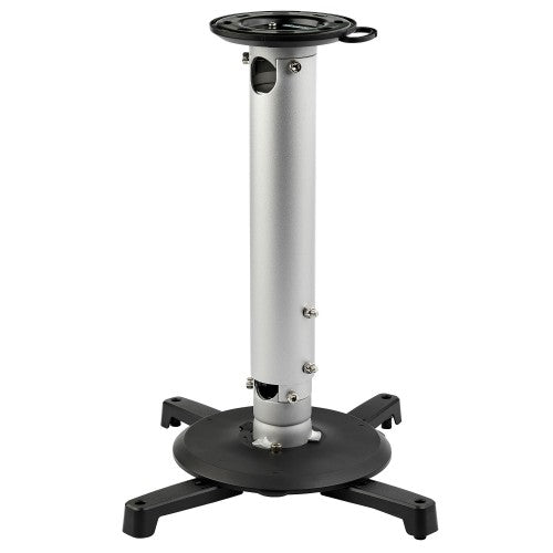 StarTech.com Universal Ceiling Projector Mount - Heavy Duty Height Adjustable/Extendable Pole Mount 5-22.7" from Ceiling - 33lb (15kg) - Tilt/Rotate - Hanging Projector Mount w/ Bracket - TAA
