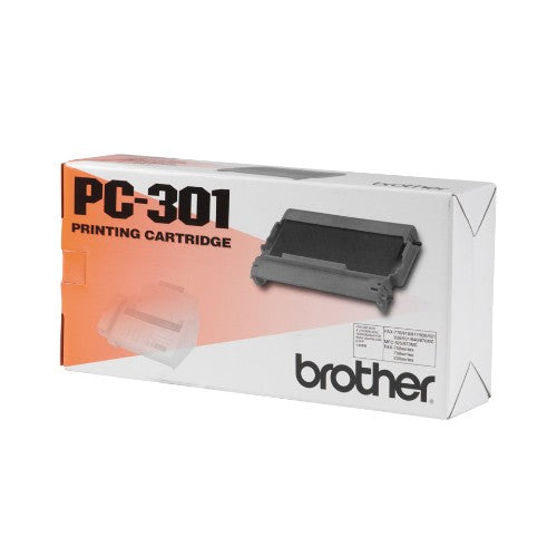 Brother PC-301 Thermal-transfer roll + cartridge, 1x235 pages Pack=1 for Brother Fax 910