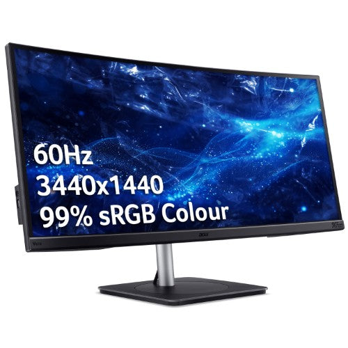 Acer CB3 Vero CB343CURDbemiiphcuzx Monitor computer monitor 86.4 cm (34") 3440 x 1440 pixels UltraWide Quad HD LED Black