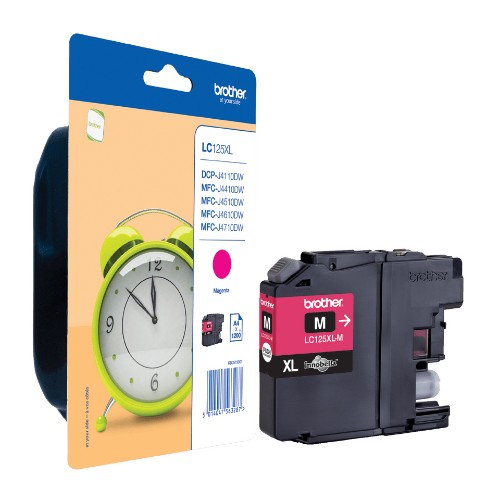 Brother LC-125XLYBP Ink cartridge yellow Blister, 1.2K pages 10ml for Brother MFC-J 4510/6920