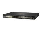 HPE Aruba Networking Aruba 2930F 48G PoE+ 4SFP+ 740W TAA Managed L3 Gigabit Ethernet (10/100/1000) Power over Ethernet (PoE) 1U Black