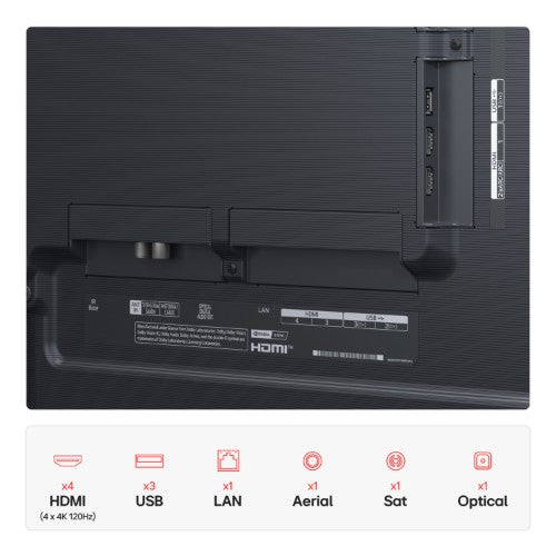 LG OLED65G54LW.AEK TV 165.1 cm (65") 4K Ultra HD Smart TV Wi-Fi Metallic