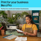HP OfficeJet Pro 9120e Wireless All-in-One Color Printer, Instant Ink; Two-sided printing