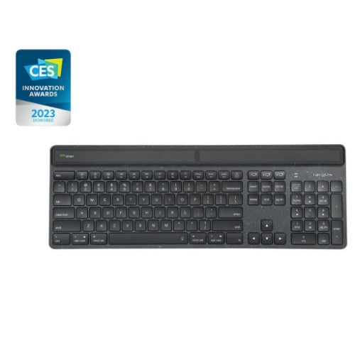 Targus EcoSmart AKB868FR keyboard Universal Bluetooth AZERTY French Black