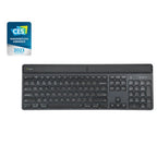 Targus Sustainable Energy Harvesting EcoSmart keyboard Bluetooth QWERTY Nordic Black