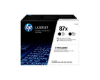 HP CF287XD/87X Toner cartridge high-capacity twin pack, 2x18K pages ISO/IEC 19752 Pack=2 for HP LaserJet M 506