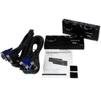 StarTech.com USB VGA KVM Console Extender over CAT5 UTP (500 ft) - TAA
