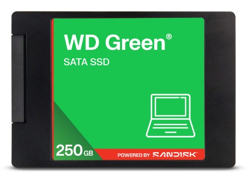 Western Digital Green WD ™ SATA SSD 2,5"/7 mm POWERED BY SANDISK 250 GB