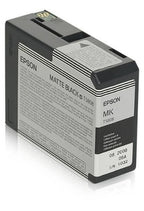 Epson C13T58080N/T5808 Ink cartridge black matt 80ml for Epson Stylus Pro 3800/3880