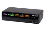 ATEN 4-Port USB 5K DisplayPort/HDMI Dual Display Universal Secure KVM Switch with CAC (PSD PP v4.0 Compliant)