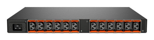 Vertiv MU01D1R0-12CF17-2C20A9H00-S power distribution unit (PDU) 24 AC outlet(s) 1U Black