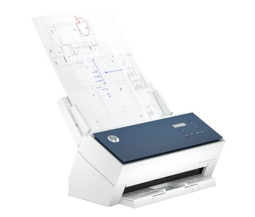 HP ScanJet Enterprise Flow 9000 s1 ADF + Sheet-fed scanner 600 x 600 DPI A3 Blue, White