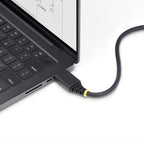 StarTech.com 50cm (1.6ft) High Speed HDMI Cable with Gripping Connectors, 4K 60Hz/1440p 144Hz, HDR10/HDCP 2.2/ARC, 18Gbps, UHD HDMI Cord for TV/Monitor/Display, TPE Jacket