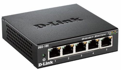 D-Link 5-Port Gigabit Unmanaged Desktop Switch
