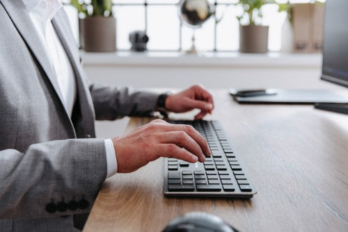 CHERRY KW X ULP keyboard Universal USB + RF Wireless + Bluetooth QWERTZ German Black