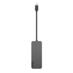 Lenovo 4X90X21427 interface hub USB 3.2 Gen 2 (3.1 Gen 2) Type-C 20000 Mbit/s Grey