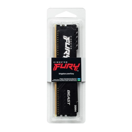 Kingston Technology FURY Beast 16GB 3200MT/s DDR4 CL16 DIMM Black