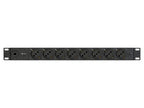 Vertiv PowerGo Basic (Standard) Rack Power Distribution Unit | rPDU | 1U | 230V | 16A |3.6kW | 50/60Hz | 8 German Schuko inlet | Horizontal