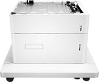 HP Color LaserJet 1 x 550/2000-sheet HCI Feeder and Stand