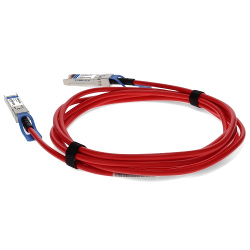 AddOn Networks Cisco Compatible TAA Compliant 25GBase-CU SFP28 Direct Attach Cable (Passive Twinax, 1m, Red)