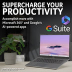Acer Chromebook Plus 516 CB516-1H Traditional Laptop - Intel Core i5-1334U, 8GB, 256GB SSD, Integrated Graphics, 16" WUXGA, Chrome OS, Iron