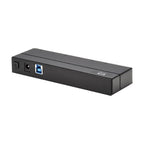 Tripp Lite U360-007-INT 7-Port USB-A Mini Hub - USB 3.x (5Gbps), International Plug Adapters
