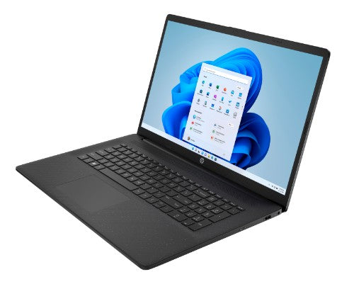 HP 17-cn0104na Intel® Pentium® Silver N5030 Laptop 43.9 cm (17.3") Full HD 4 GB DDR4-SDRAM 128 GB SSD Wi-Fi 5 (802.11ac) Windows 11 Home in S mode Black