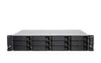 QNAP TS-H1886XU-RP-R2 NAS Rack (3U) Intel® Xeon® D D-1622 32 GB DDR4 0 TB QuTS hero Black, Grey