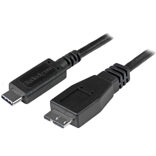 StarTech.com 3ft (1m) USB-C to Micro USB-B Cable, USB 10Gbps, Data Cord, 3A, USB C to Micro-B Data Transfer Cable