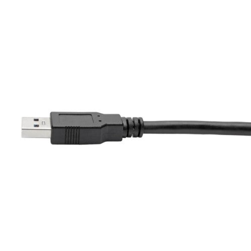 Tripp Lite U325-006 USB 3.0 SuperSpeed A to A Cable for USB 3.0 All-in-One Keystone/Panel Mount Couplers (M/M), Black, 6 ft. (1.8 m)