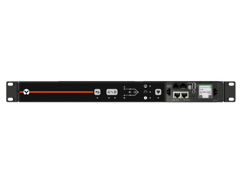 Vertiv Geist VA4U21A0 power distribution unit (PDU) 12 AC outlet(s) 1U Black
